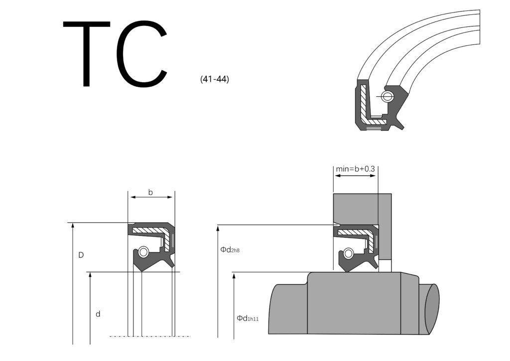 TC oil seal