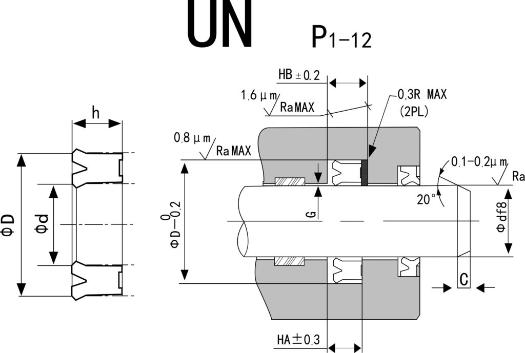 un oil seal